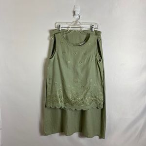 Emily Spencer linen suit